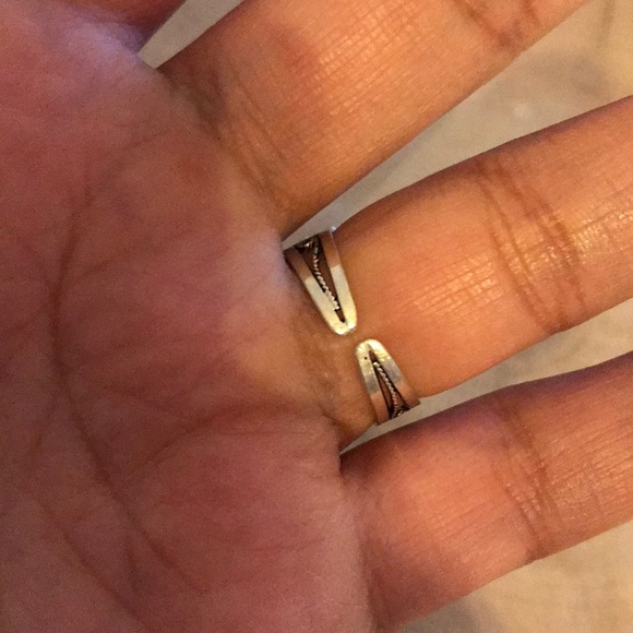 925 sterling silver ring flower mandala - Picture 5 of 5